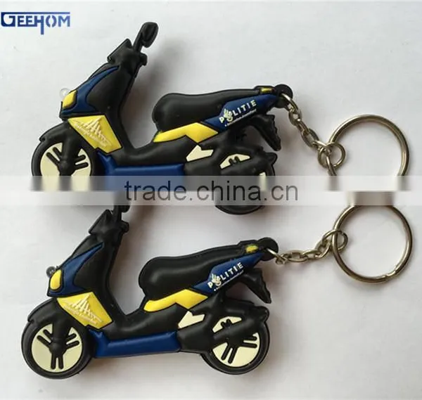 3d Bus Shape Soft Plastic Key Chain photo-6