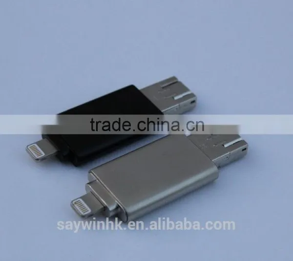 High Speed Bulk Cheap 3 in 1usb Flash Drives OTG for IPhone/Android/pc photo-2
