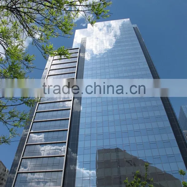 Aluminum Exterior Strucural Glass Curtain Wall for Building photo-2