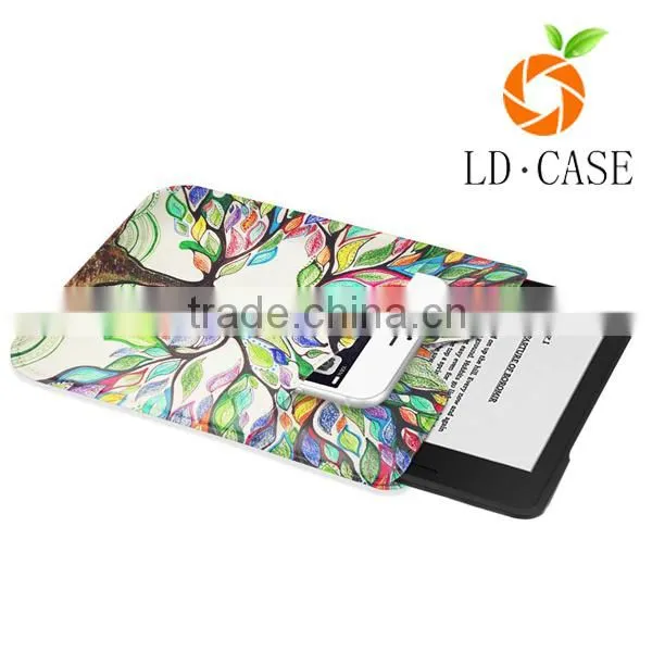 Guangzhou Wholesale Quality Good Looking Leather Case for Kindle Reader photo-3