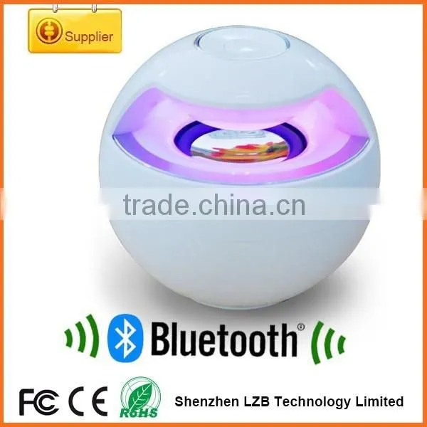 Portable Speaker Bluetooth, Portable Speaker Wireless With Colorful LED Lights Flashing photo-2