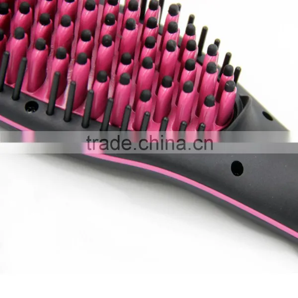 2016 New Gift Design Hair Style Tool Ceramic Hair Straightener Brush photo-5
