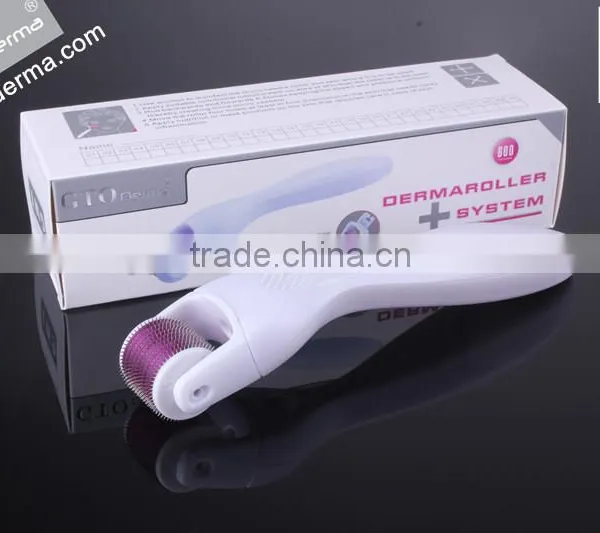 600 Needles Titanium Derma Roller With Replacable Tips for Scar Removal photo-2