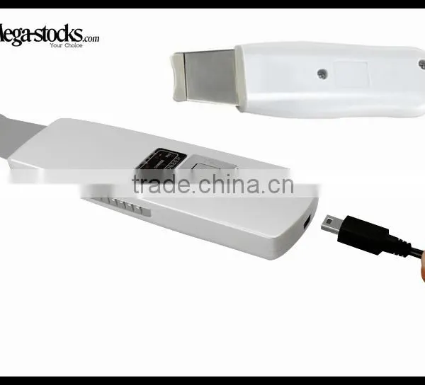 NEW Portable Ultrasonic Skin Scrubber Micro Dermabrasion Facial Spa Ultrasonic B photo-5