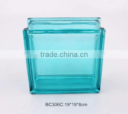 Glass Brick Sprayed Color Used for Home Decration