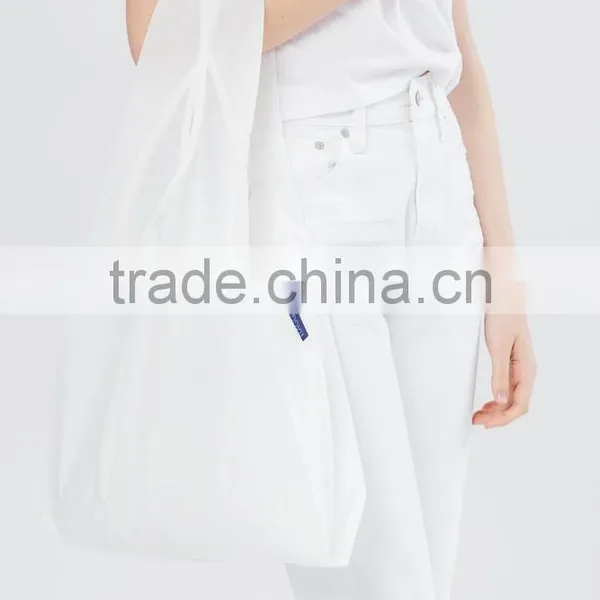Reusable Foldable Shopping Nylon Tote Bag Shopping Bag Foldable Bag Handle Bag Grocery Tote Bags Eco-FriendlyConvenient Grocery photo-2