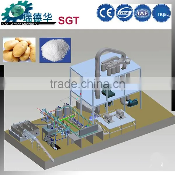 Tapioca Starch Making Machine/Potato Starch Production Line/Cassava Starch Processing Machine photo-3