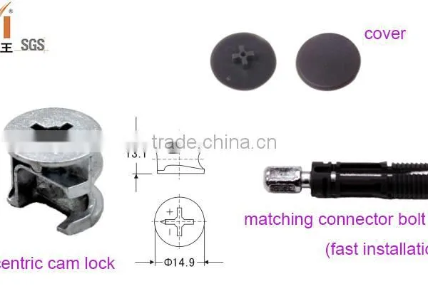 Furniture Connecting Fitting Minifix Connector Screws Cam Lock photo-2