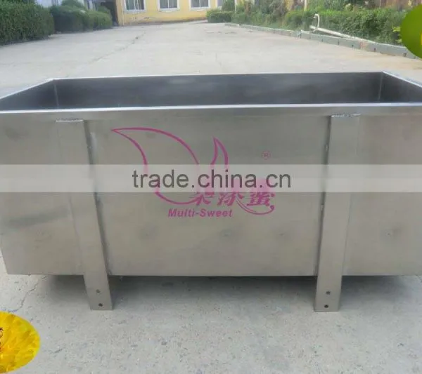 2016 New Desgin Honey Bee Stainless Steel Uncapping Honey Tank With Filtering Net photo-3