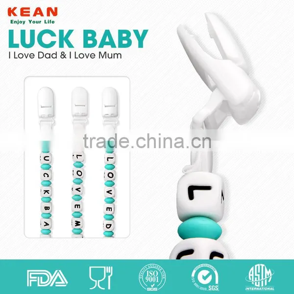 Promotion Gift for Baby Non-toxic Cute Silicone Babypacifier Chain photo-2