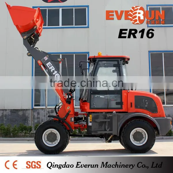 New Everun Brand 1.6 Ton Small Wheel Loader For Sale photo-3