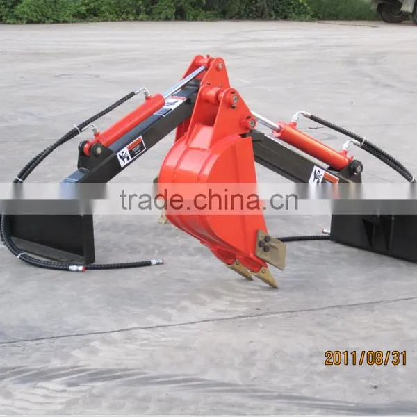 Mini Skid Steer Loader Mounted China Mini Digger Attachment for Sale photo-2