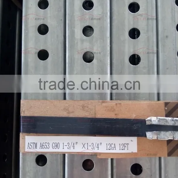 Galvanized Square Tube With Holes