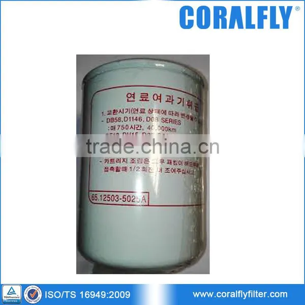 Coralfly OEM Фильтр масляный двигателя 65.12503-5025A photo-2