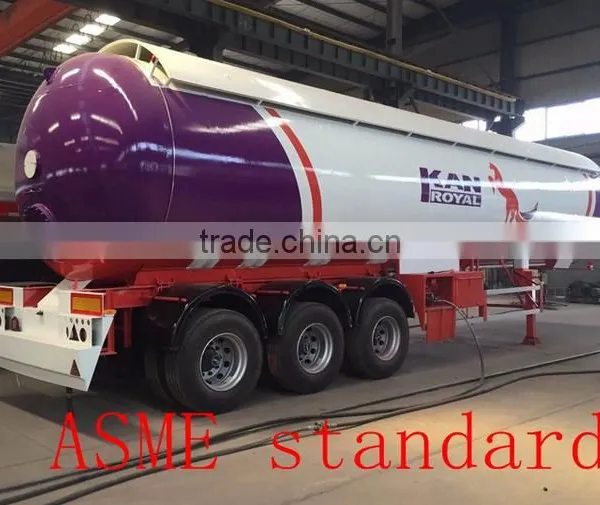 56m3 LPG Storage Road Tanker Semitrailer for Sale photo-4
