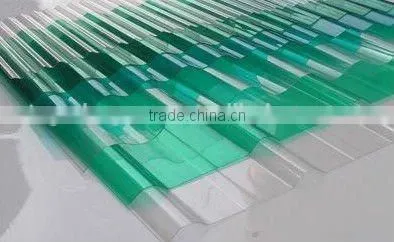 Colorful PC Roofing Tiles, Transparent Corrugated Sheet,polycarbonate Roof Tile Plastic Roof photo-3