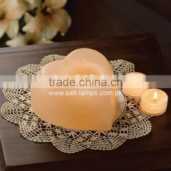 Himalayan Salt Tea Light Holders/Himalayan Salt Candle Holders/ Natural Salt photo-2