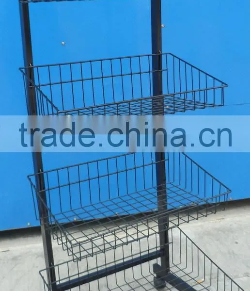 Vivinature Storage Basket Storage Cart and Storage Shelf With Basket photo-2