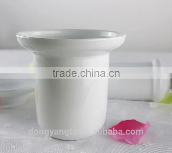 China Factory Wholesale Custom Ceramic Porcelain White Bathroom Accessory Set for Shower Use photo-6