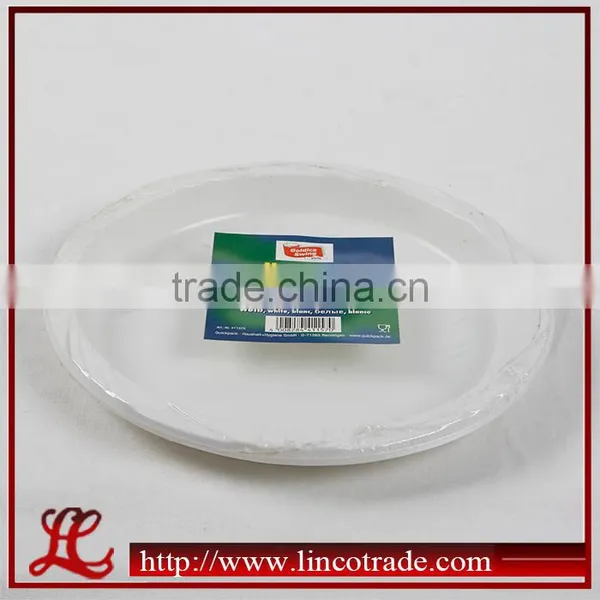 8.75 Inch White Plastic PS Round Disposable Plate photo-2