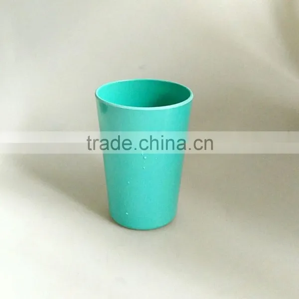 Eco Rice Husk Kids Mug Bamboo Fiber Reusable Colored Coffee Cup photo-6