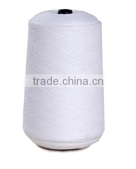 Hot Sale High Stretch Cotton Nylon Core Spun Yarn 3ply 36s/2 for Weaving photo-3