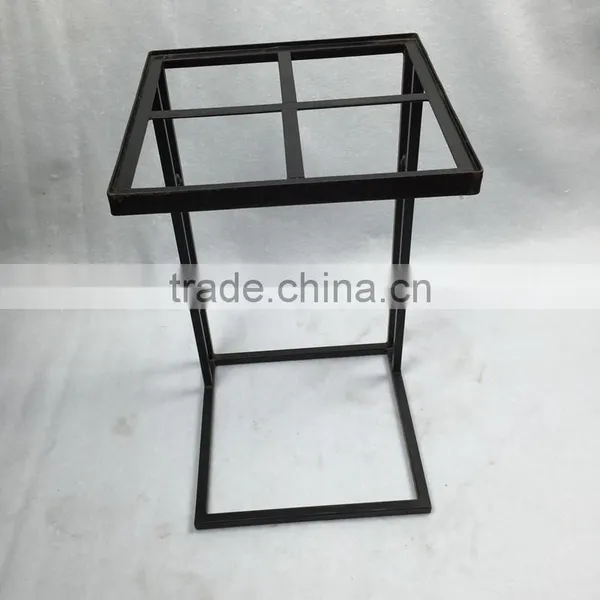 Dongguan Furniture Modern Metal Iron Black End Side Table Frame photo-3