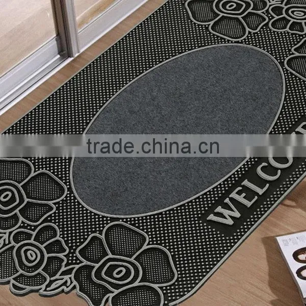 Cheap Leaf Texture Cheap Bathroom Door Mat photo-2