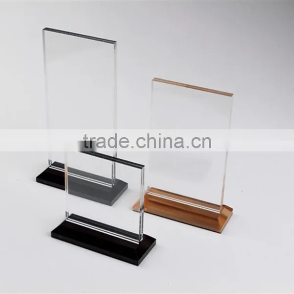 Custom 4x6 Acrylic Menu Holder photo-4