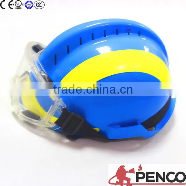 Black Fireman Firefighter Safety Fire Retardant Safe Hat Rescue Cap 3 m Reflective Fireman Breathable Helmet photo-6