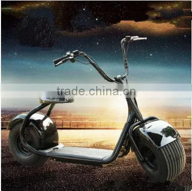Zhejiang Factory 15x6.00-6" Tire Electric Bike 48v Speed Citycoco 06 With Suspension photo-2