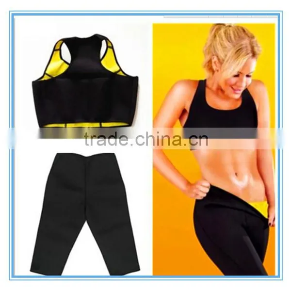 Wholesale Shaping Suit Sports Slim Body Shaper Yoga Fitness Exercise Neoprene Slimming Vest photo-5