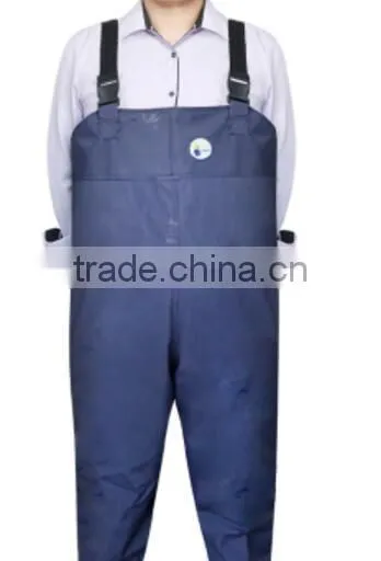 Thickened Siamese-style Straps Fishing Waders / PVC Material Hamstring Strengthening the Industrial Network Wading