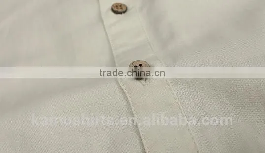 2016 Men's Long Sleeve Dress Shirt , Linen Shirts photo-6
