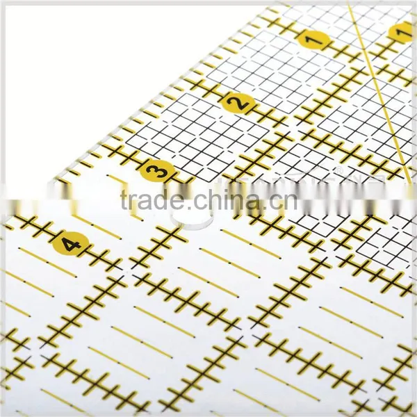 Kearing Chinese Manufacture Imperial Transparent Plastic Patchwork Acrylic Ruler for Sewing HIgh Quality Plastic Rulers# KPR65D photo-4