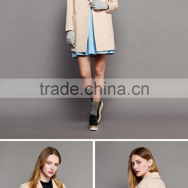 Fashion Winter Coat Bespoke Wool Women Overcoat OVCW020 photo-3