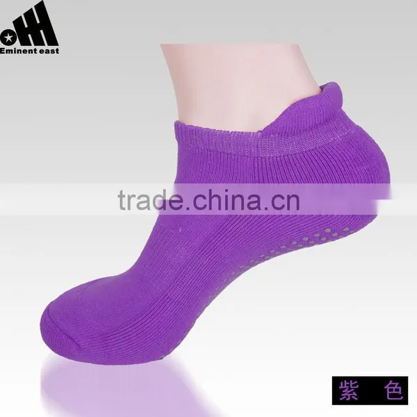Organic Cotton Ankle Non Slip Trampoline Sock photo-3