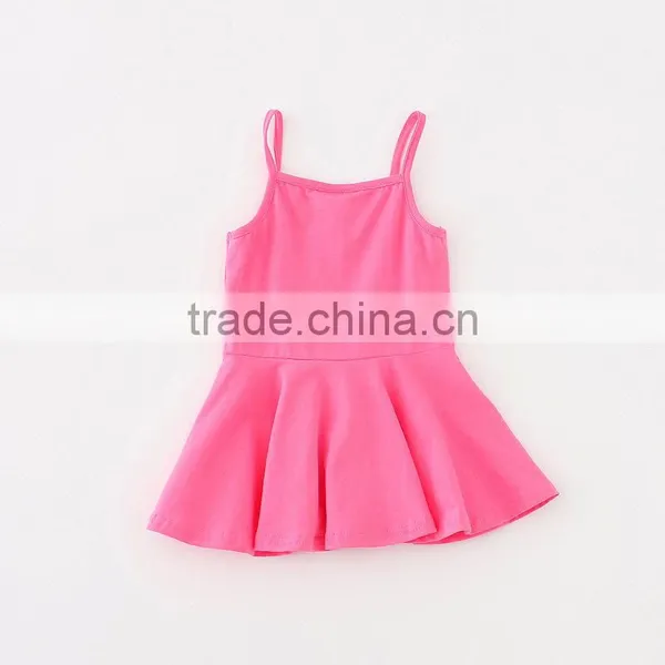 2016 Baby Girl Summer Tutu Dress Hand Made Baby Boutique Girl Dress Girls Sling Dress photo-2