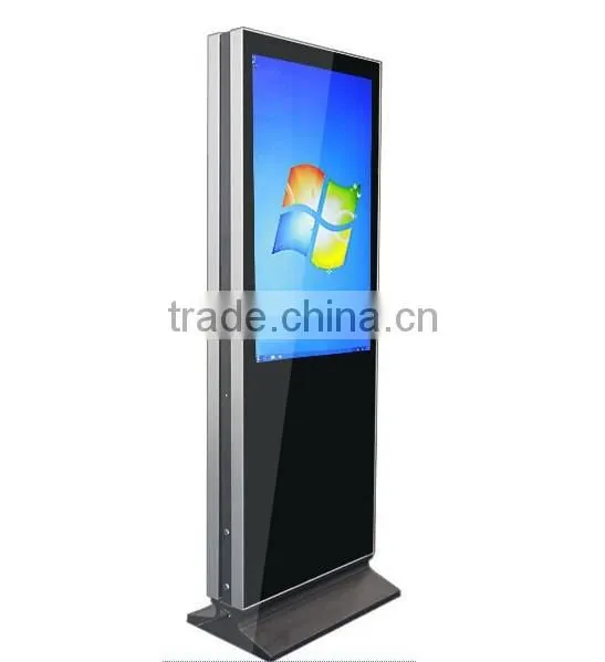 42inch Double Sided Floor Standing Lcd Display Media pc photo-4