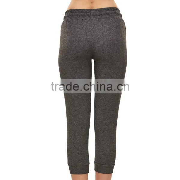 2016 Wholesale Women Gray Hip Hop Dance Sports Harem Elastic Pants Casual Trousers Plus Size Pencil Pants photo-3