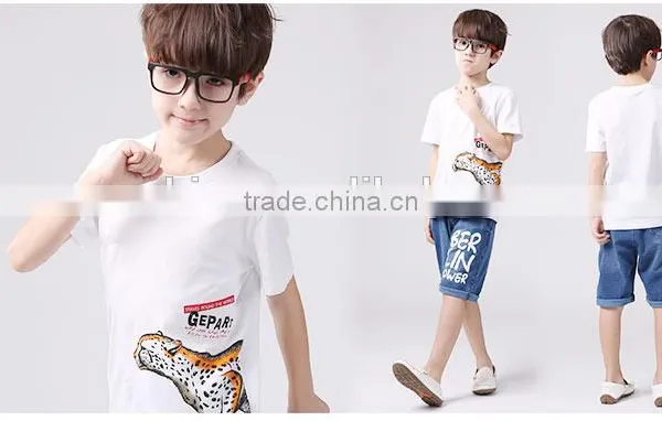 New Design t Shirt Boy, Comfortable Cotton t Shirt, Colorful Children Sublimation t Shirt photo-4