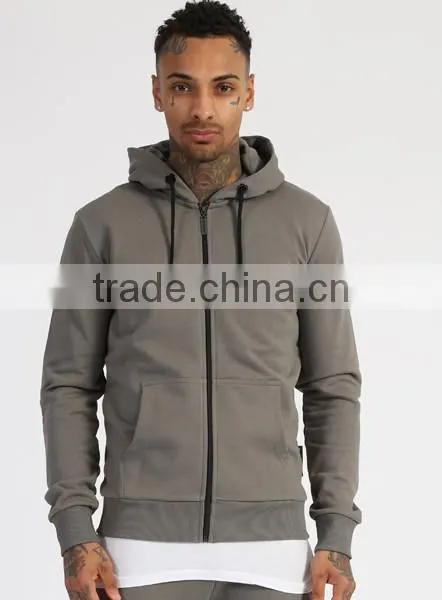Cotton Fleece Tracksuit Slim Fit Tracksuit Gym Tracksuit Custom photo-2