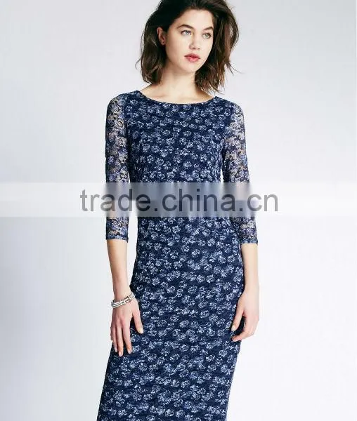 Floral Lace Shift Dress photo-1