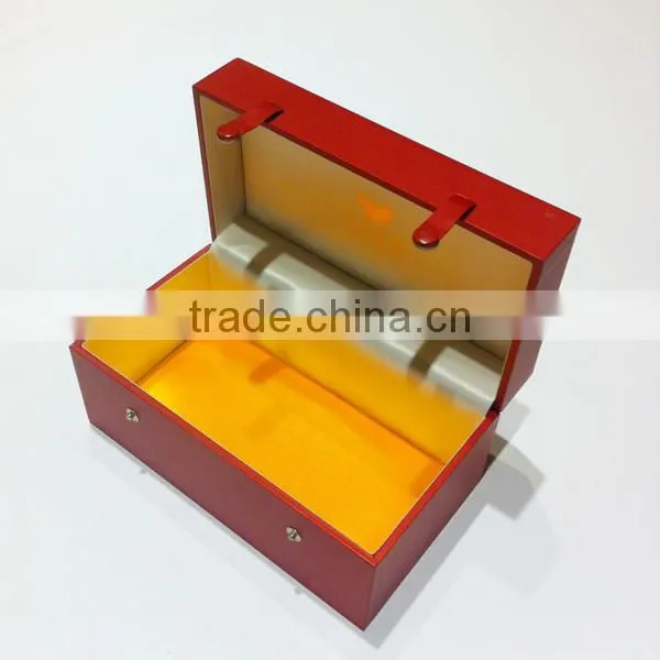 Red Paper Cover Jewelry /Crystal/Porcelain/Jade Box photo-3