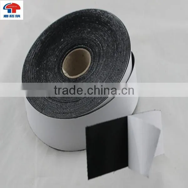 Black Color Hook And Loop Adhesive Backed Tape 3/8" to 6" In 25 Meter Rolls photo-4