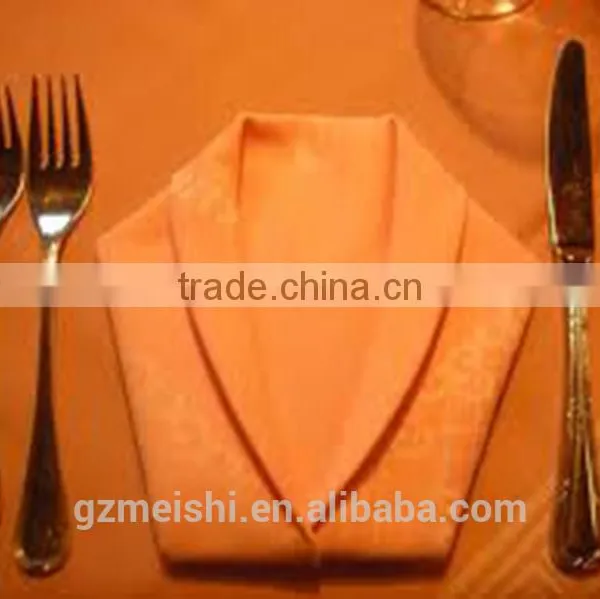 High Quality Washable Wedding Monogram Linen Napkin photo-6