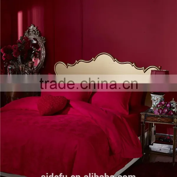 Wholesale Luxury Cotton Wedding Bed Sheet Bedding Set photo-2