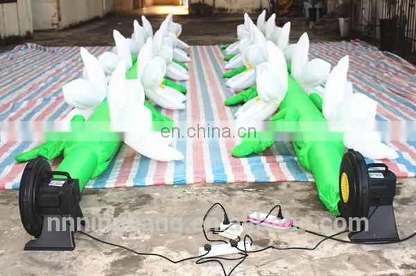 2018 Ningbang Hot Sale LED Inflatable Flower Chains for Wedding Decoration photo-3