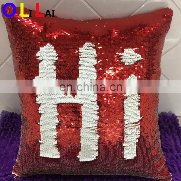 CFR0430 the Latest Hot Cool Sequin Lace Fabric for Pillows photo-3