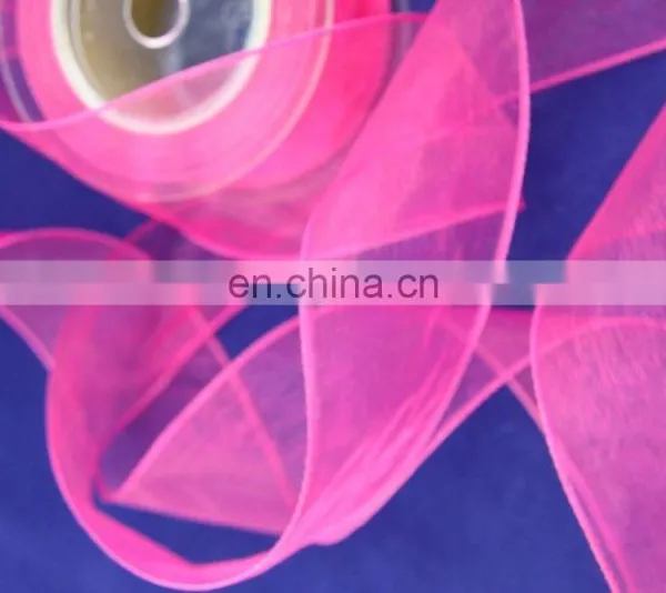 Solid Color Organza Ribbon Many Colors for You to Choose Birthday Gift Packing photo-2